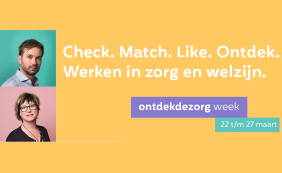 Ontdekdezorg week: 22 - 27 maart