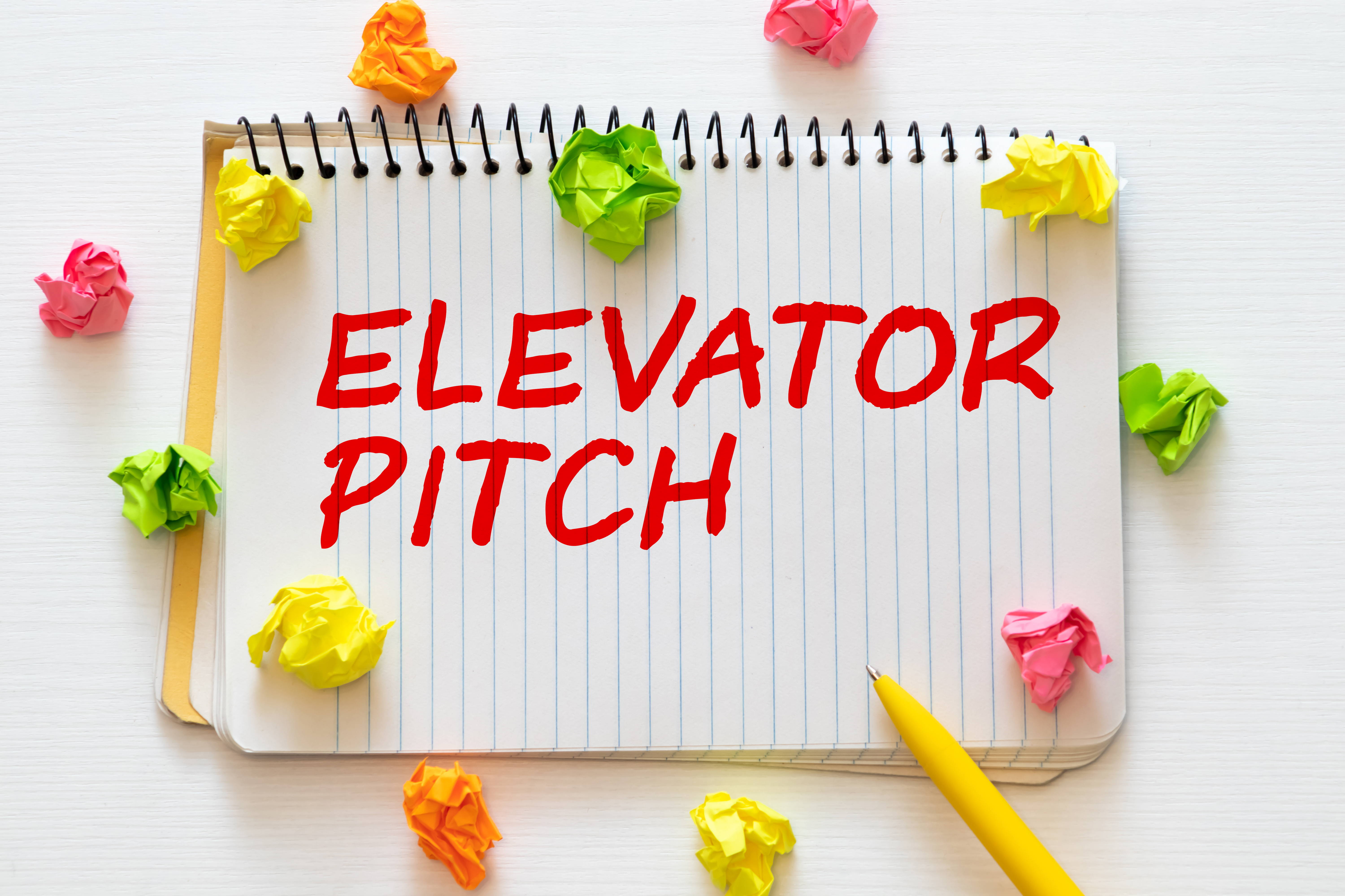 Laat zien wie je bent: elevator pitch