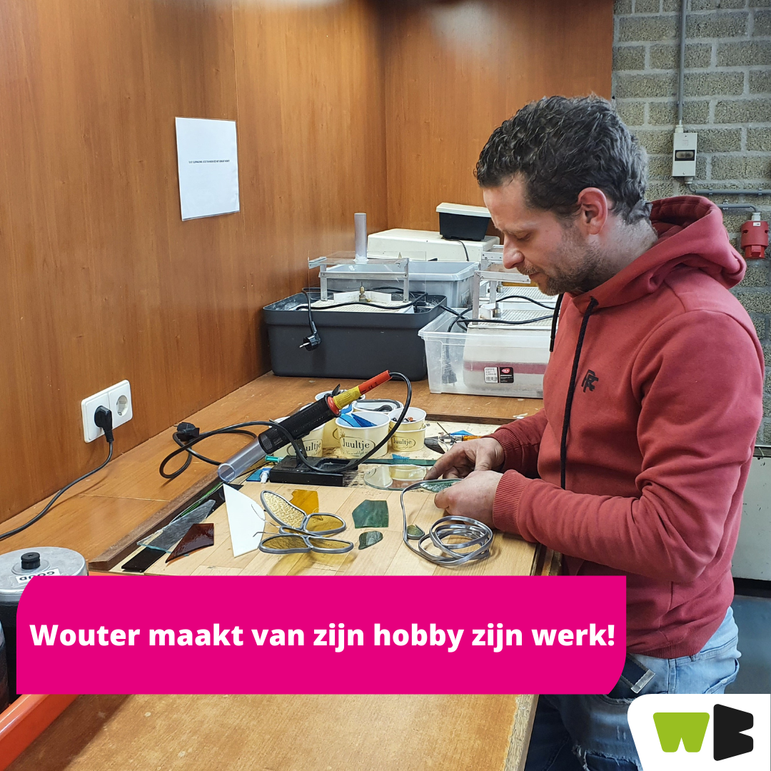 "Ik heb van mijn hobby mijn werk gemaakt"