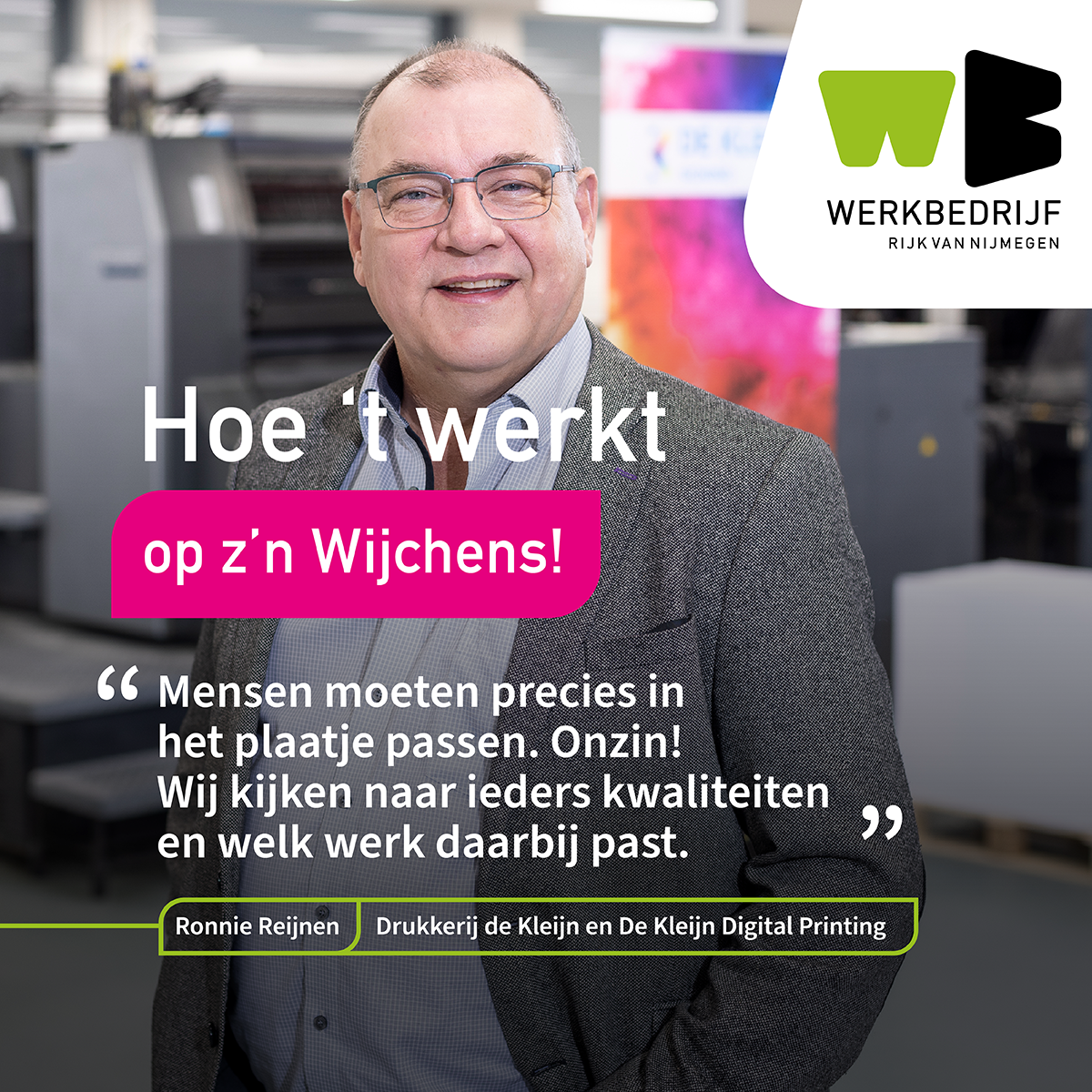 “Mensen moeten precies in het plaatje passen. Onzin!”