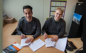 Eerste deelnemers van de Banenmotor tekenen contract