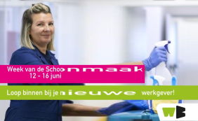 Week van de Schoonmaak 12-16 juni: loop binnen bij werkgevers!