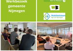 Raadsleden Gemeente Nijmegen nemen een kijkje in de keuken van WerkBedrijf