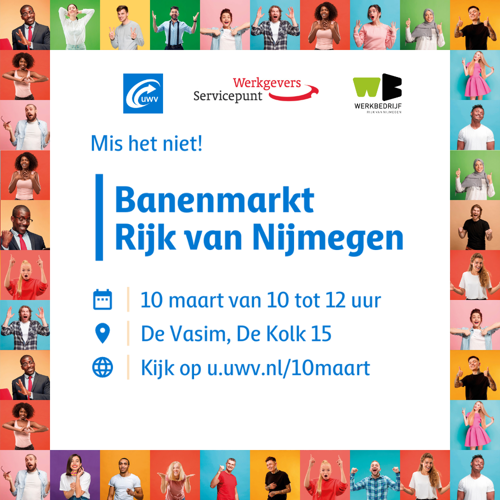 Banenmarkt Rijk van Nijmegen 10 maart 2026