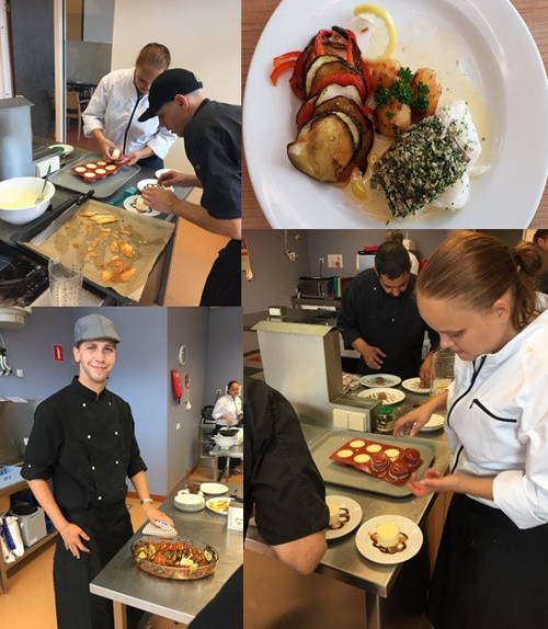 Talent in de keuken laat kookkunsten zien